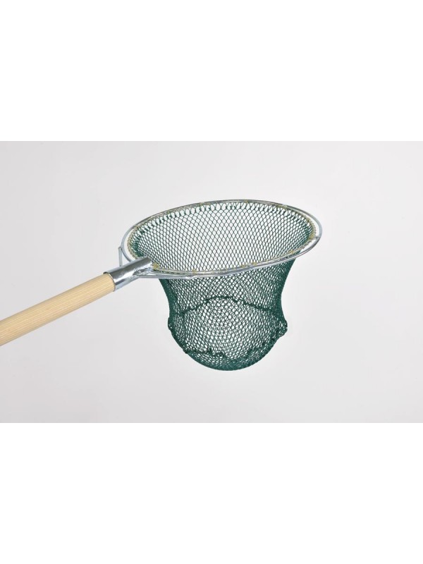 Reformkescherbügel kompl. rund, 75 cm Durchmesser, mit Netz 10 mm Maschenweite