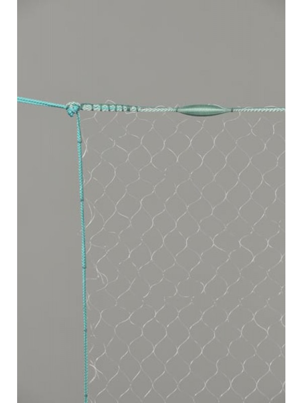 Monofil-Kiemennetz, 06 mm Maschenweite, 1,00 m tief, fangertig montiert