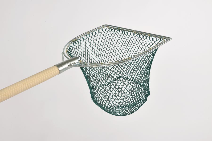 Reformkescherbügel kompl. 30 cm Bügelbreite, mit Netz 15 mm Maschenweite