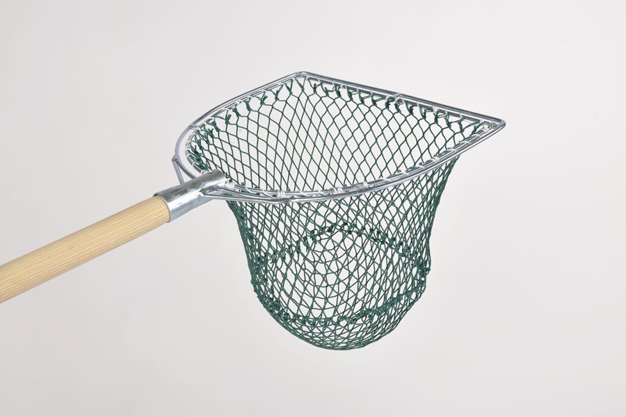 Reformkescherbügel kompl. 30 cm Bügelbreite, mit Netz 20 mm Maschenweite