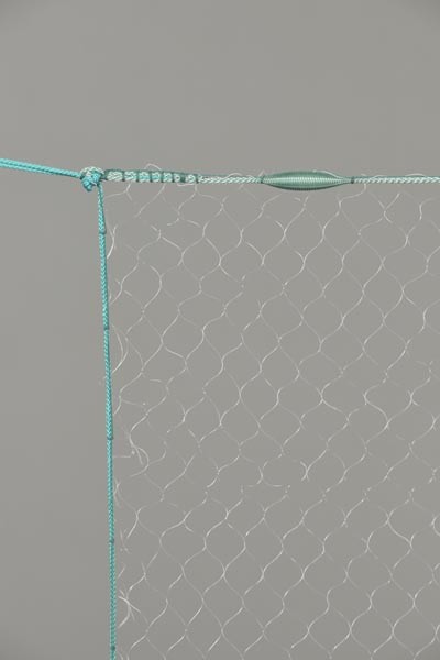 Monofil-Kiemennetz, 06 mm Maschenweite, 1,00 m tief, fangertig montiert